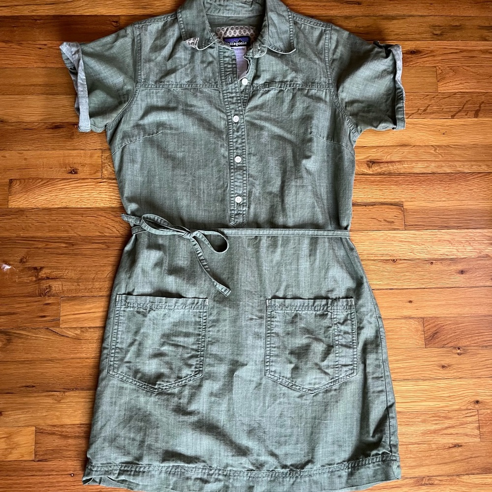 Patagonia shirt dress
